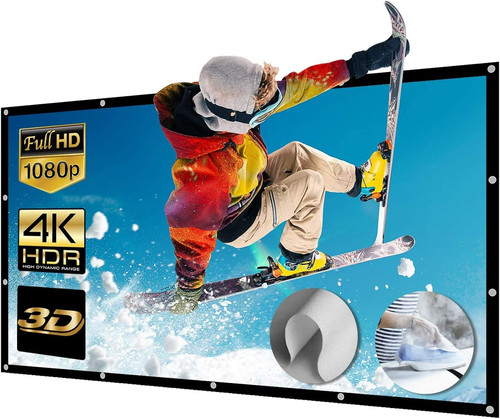 Projector screen 200 - 200, inch