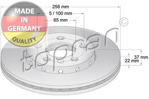 Brake disc rotors set - rotors,