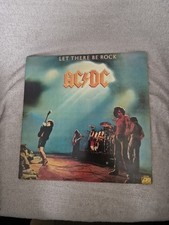 AC/DC Let There Be Rock K50366 Vinyl Record 1977 Atlantic Records