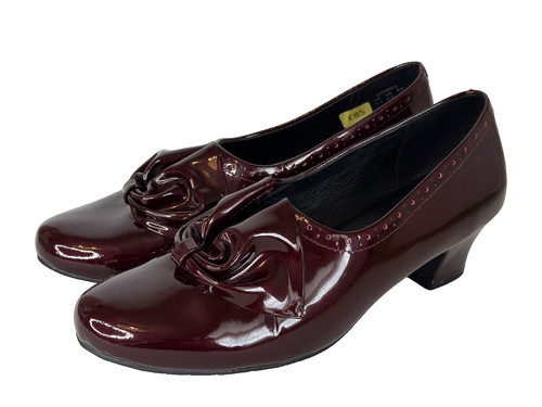 Hotter donna shoes burgundy - shoes,