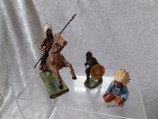 Tipple Topple Austria Vintage Native American Indian Figures Rare