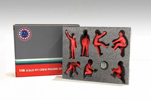 Pit crew figures set 3 - f1,