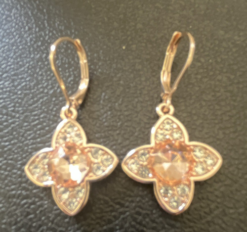 Monet gold tone flower - gold,
