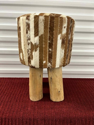 Rustic cowhide patchwork - rustic,