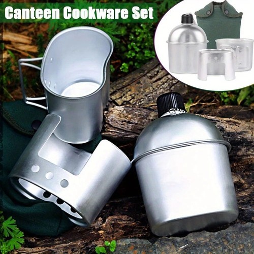 4pcs set military canteen - 4pcs/set,military,