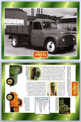 Citroen u23 1958 flatbeds - 1958,