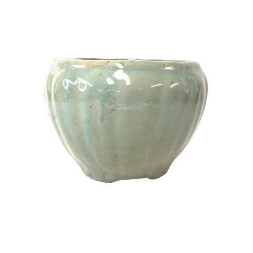 Zanesville ribbed jardiniere - zanesville,