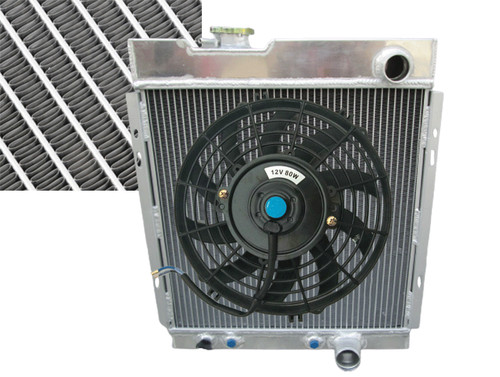 Aluminum radiator fan for - aluminum, radiator+fan