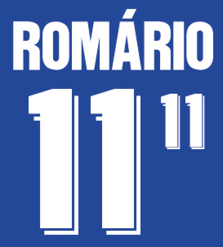 Brazil romario nameset - brazil, 1994