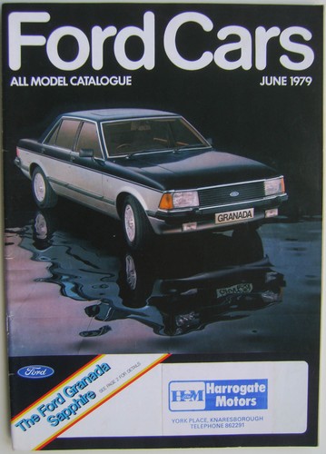 Ford cars range jun 1979 - cars,