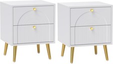 Bedside cabinets pair - cabinets, x2