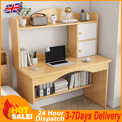 Wooden computer desk study - desk,