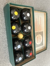 Brookes & Adams B&A Mini Carpet Bowls Set in Original Box - Vintage 