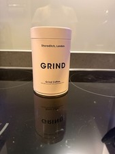 Grind Coffee Pink Tin Canister