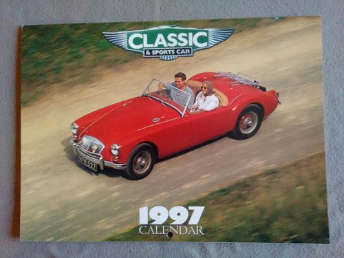 Classic sports car calendar - &,