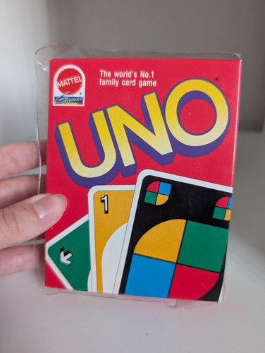 Uno card game - card, 1992