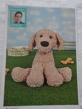 LABRADOODLE DOG  TOY   KNITTING  PATTERN