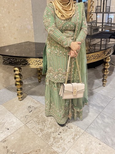 Green embroidered shirt with - green,
