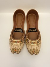 #180/UK 4,5,6,7,8 khussa, Puniabi Jutti, Ladies handmade Pakistani, Indian, Moja