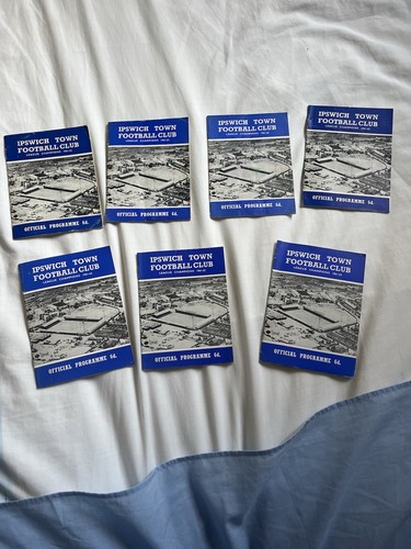 Ipswich town programmes from - ipswich,