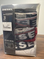 Mens Diesel Boxer Trunk 3 Pack
