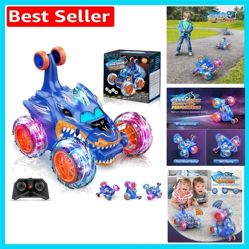 Colorful shark monster - monster, truck