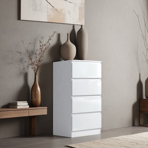 Chest drawers gloss front - chest,
