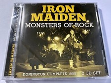 Iron Maiden - Monsters of Rock Donington 1988 FM Broadcast - NEW 2 CD (sealed)