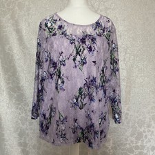 M&Co Size 20 Lace Top Ladies