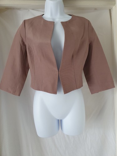 Bennett taupe bolero - bennett,