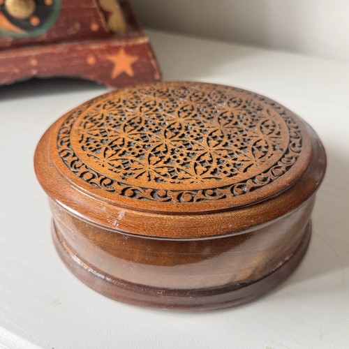 Hand carved walnut - hand,