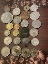 Job Lot Of 24 World Coins &