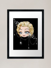 Marilyn Doll Framed Art Print