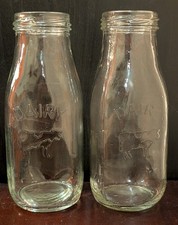 Small Dairy Cow  Milk Bottles