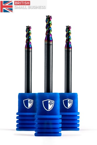 3mm 4mm flute dlc - flute, carbide
