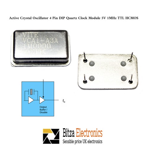 Active crystal oscillator - active,