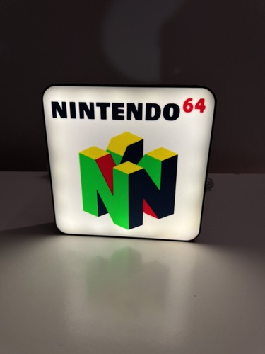 Nintendo led light box - nintendo,