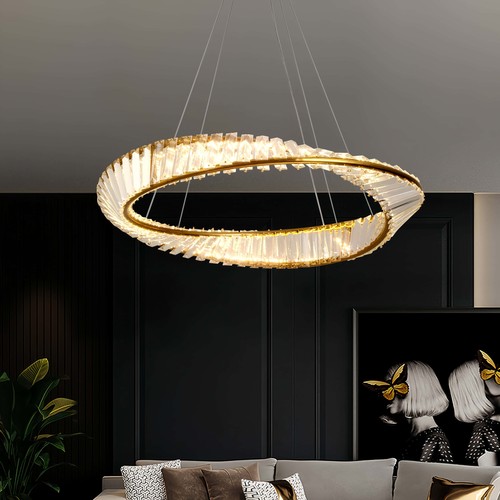 Crystal chandelier height - k9,