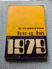 TI Crypton Tune-up Data 1979