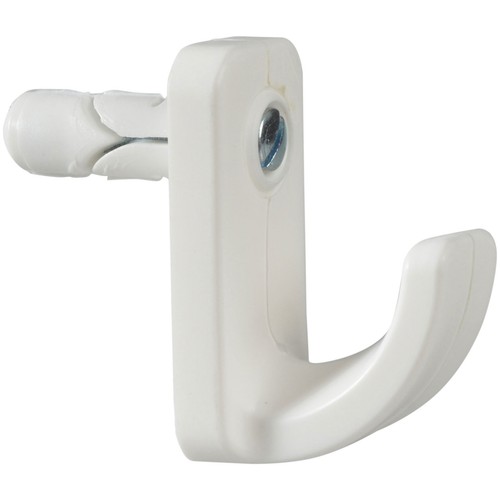 Plasplugs white single - white, hollow