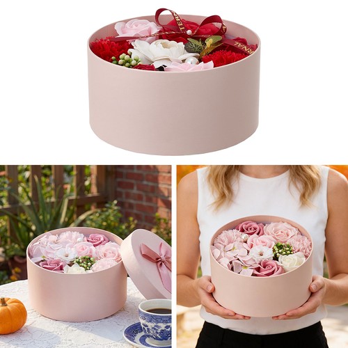 Elegant soap flower gift box - elegant,