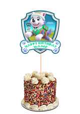 Personalised Paw Patrol Cake