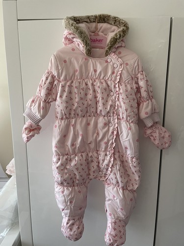 Next baby girl snowsuit - baby,