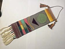 SMALL ETHNIC INSPIRED WOVEN WALL HANGING POSSIBLY SONORA (141A)