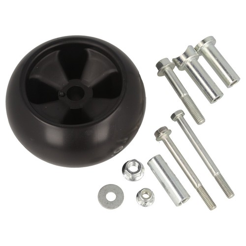 Anti scalp deck wheel kit - deck,
