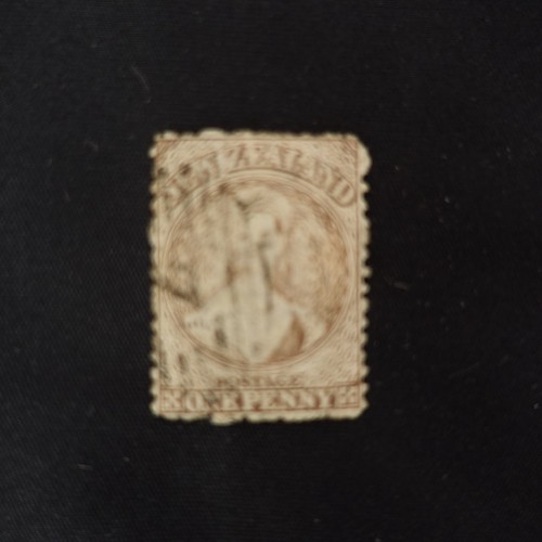 New zealand 1871 chalon - new, 1d