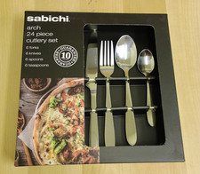 Sabichi Arch 24 Piece Cutlery Set