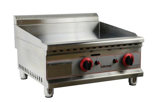 Infernus 50cm gas griddle - gas, –