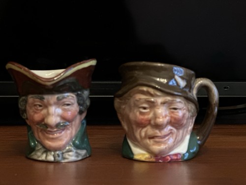 Royal doulton miniature jugs - doulton,