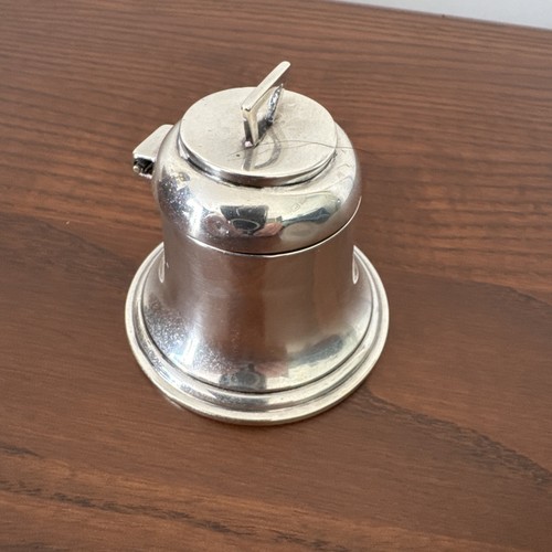 Silver hallmarked bell - silver,